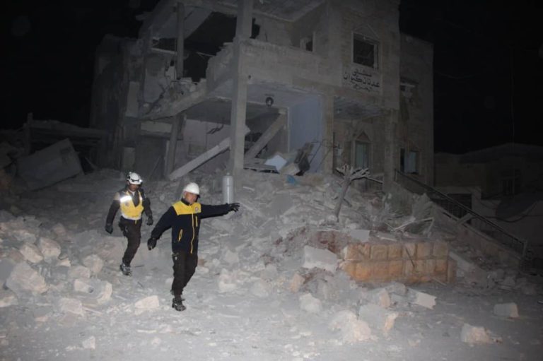 Al Kiwan Hospital Bombed