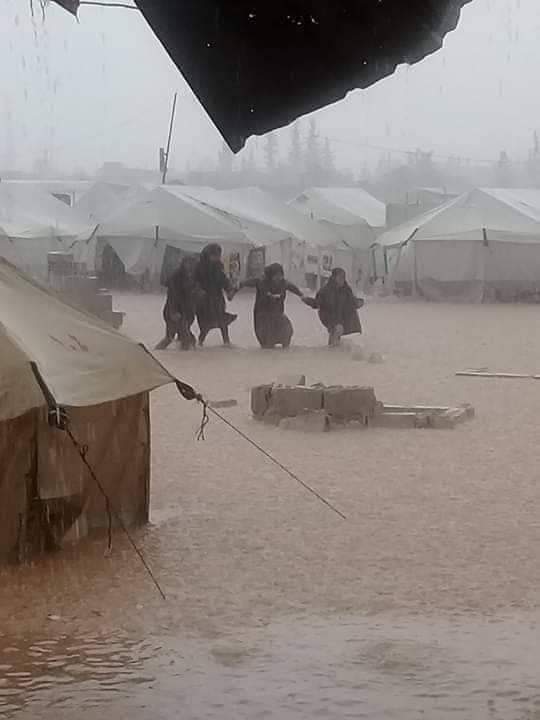 Intense Flooding Affects Over 6500 Families in Northern Syria