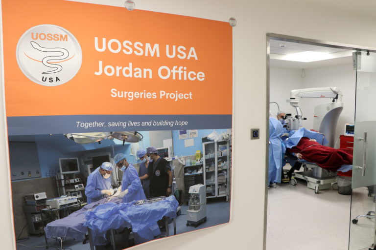 UOSSM USA Provides the Gift of Sight to Syrian Refugees in Jordan
