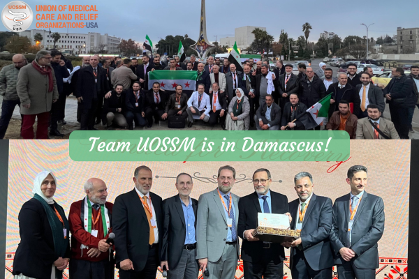 Team UOSSM is in Damascus!