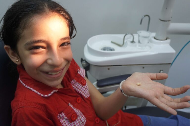Sanaa was pleasantly surprised that she didn't feel pain.