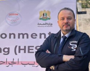 UOSSM Pioneer and Program Director, Dr. Ahmad Aldbis, Injured in Serious Car Accident in Syria